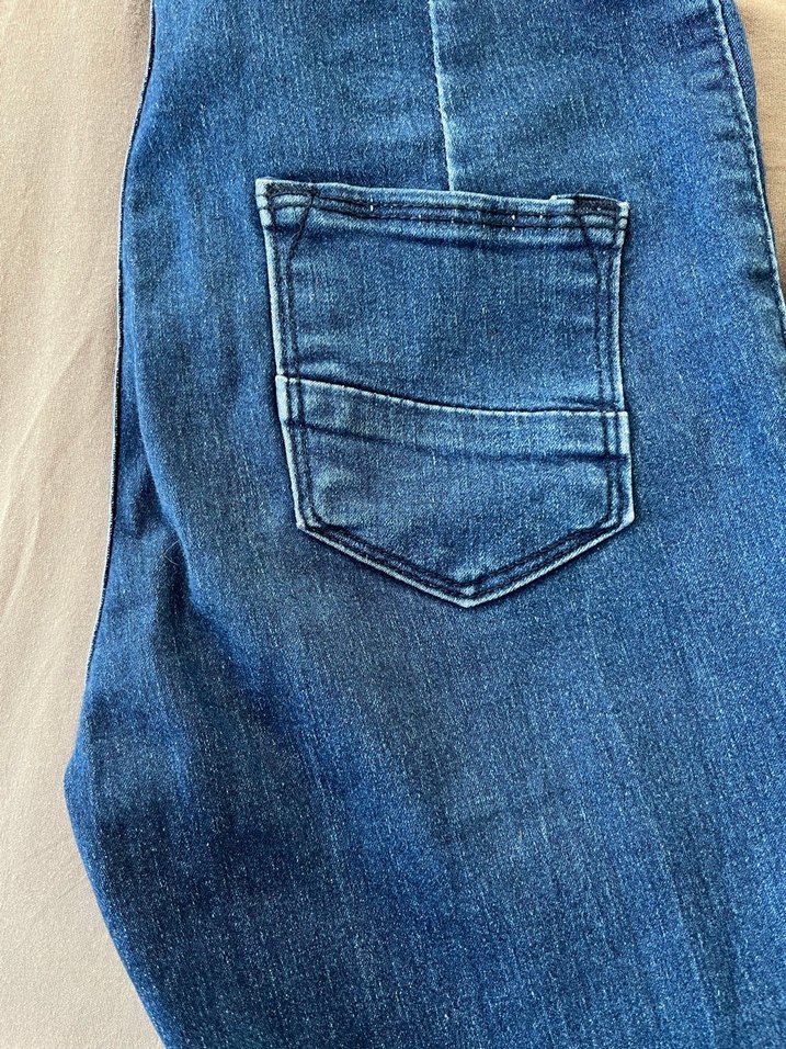 Kadın Mavi Normal Boy Slim Denim Pantolon - Görsel 3