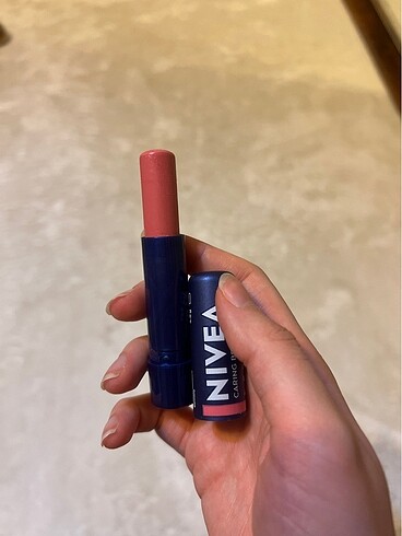 Nivea Nivea caring beauty lip & cheek rose rengi krem allık dudak balm
