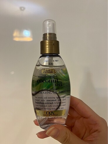 Aveda Ogx coconut oil saç bakım sprey serum