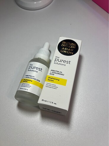 The purest solutions serum