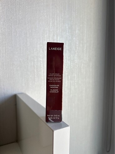 Laneige glaze craze chocolate frosting tinted lip serum