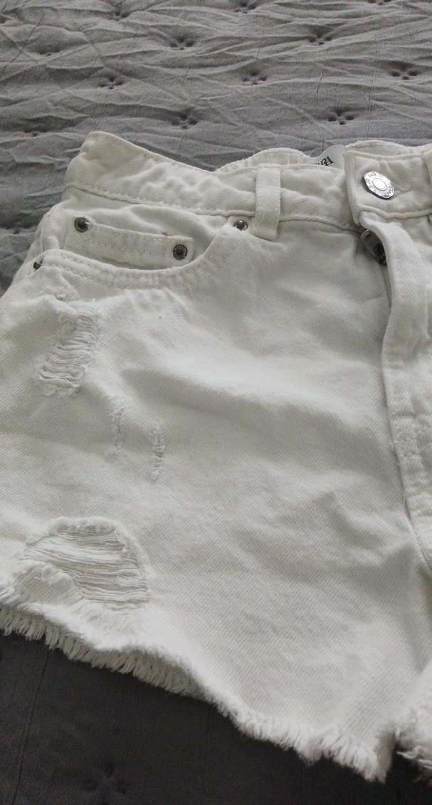 zara kız çocuk kot şort - Görsel 3
