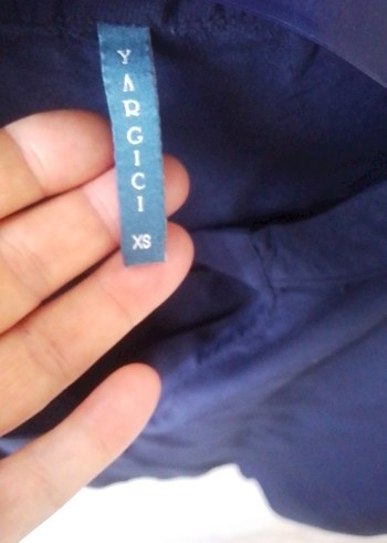 Lacivert yargici bluz - Görsel 8