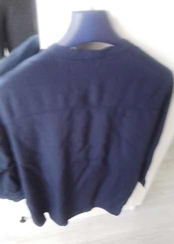 Lacivert yargici bluz - Görsel 7