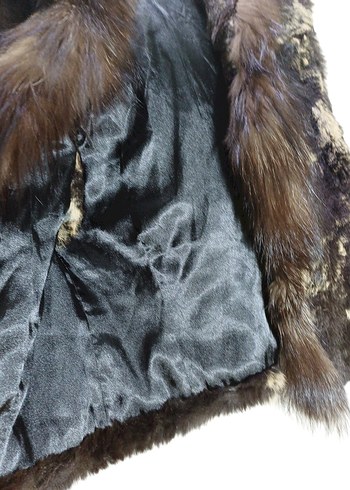 Kahverengi Kürk Detaylı Kadın Yelek - Görsel 3