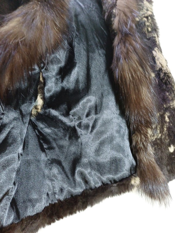 Kahverengi Kürk Detaylı Kadın Yelek - Görsel 3