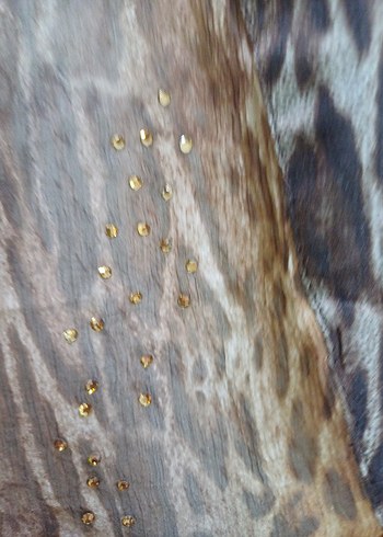 Bohem Yılan Desenli V Yakalı Kadın pereo Bluz - Görsel 6