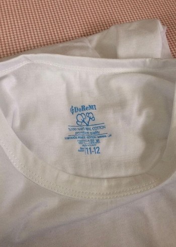 Pamuk 10 yaşa uygun doremi fanila - Görsel 4