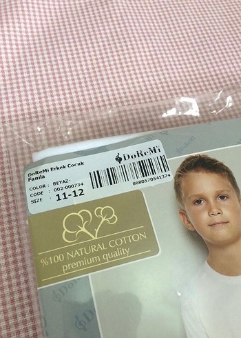 Pamuk 10 yaşa uygun doremi fanila - Görsel 2