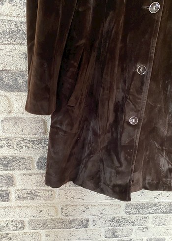 Vintage kadife palto l-xl en54 boy93 - Görsel 3