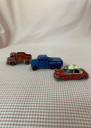 Beden 3 adet Matchbox metal araclar