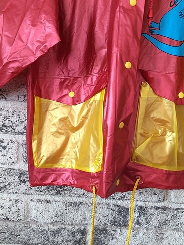 4 Yaş Beden unisex pvc yagmurluk