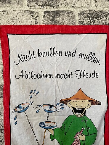 Beden Vintage duvar dekoru havlu 44*70