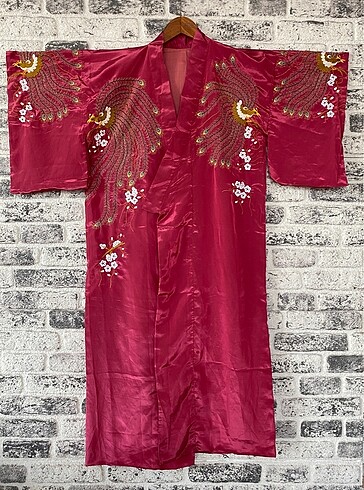 Vintage japon kimono m-l en57 boy133