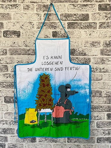 Vintage unisex önlük