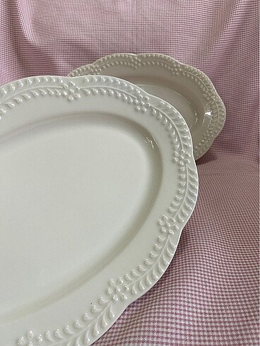 English Home English home 2 adetkayik tabak 25cm yeni