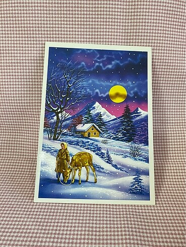 Vintage kartpostal