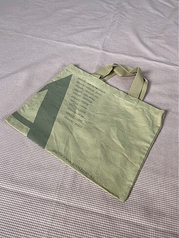 Armani kanvas torba