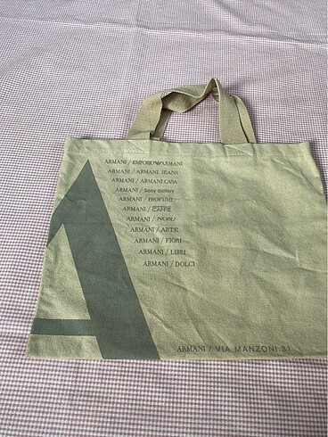 American Vintage Armani kanvas torba