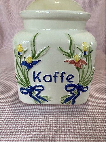 Beden Vintage büyük kahve kavanozu 13*19