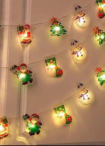 1 Adet 10 Led'li Noel Işık Zinciri