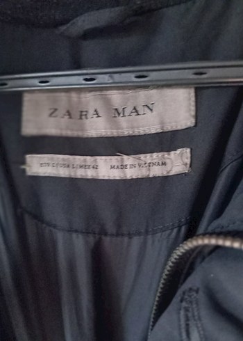 s Beden gri Renk Gri Fermuarlı Erkek Street Wear Mont