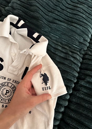 Beyaz Erkek Çocuk Kısa Kollu Polo Tişört - Görsel 3