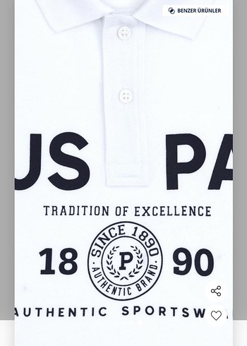 Beyaz Erkek Çocuk Kısa Kollu Polo Tişört - Görsel 10