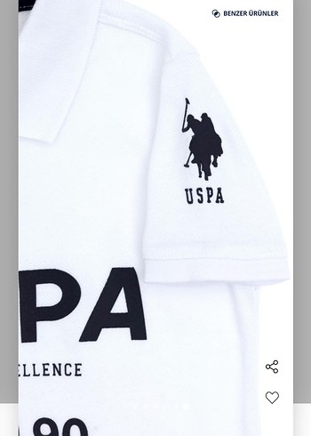 Beyaz Erkek Çocuk Kısa Kollu Polo Tişört - Görsel 11