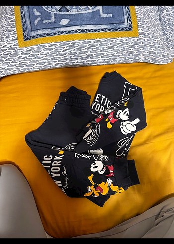 Çocuk Mickey Baskılı Rahat Esofman Takımı - Görsel 3