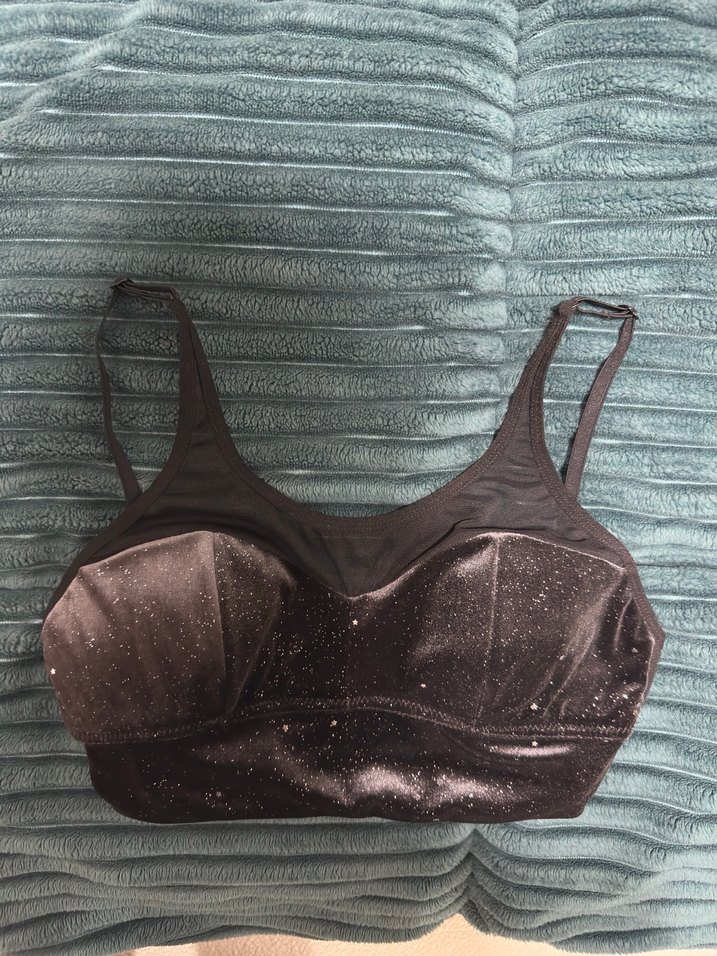 Penti Siyah Gotik Parlak Büstiyer - Görsel 2