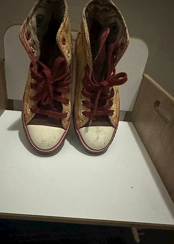 Kristal tabanlı Deri Converse - Görsel 4