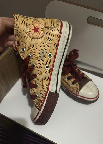 Kristal tabanlı Deri Converse - Görsel 2