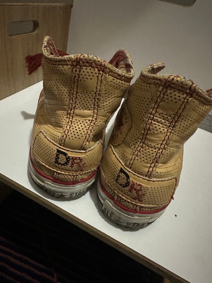 Kristal tabanlı Deri Converse - Görsel 3