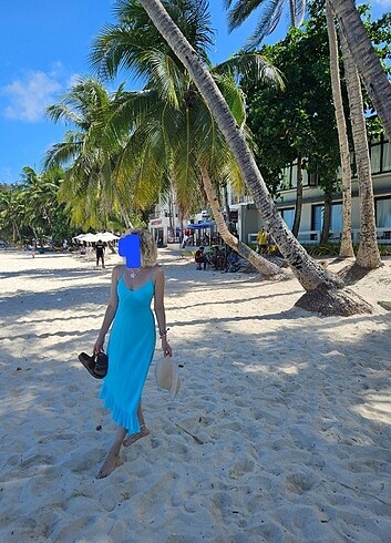Boracay'dan aldım. Yazlık tatil yeri elbisesi