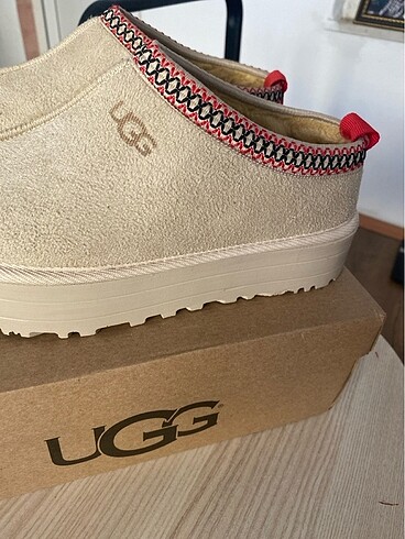 39 Beden Krem Renk Ugg Tazz Slipper Terlik