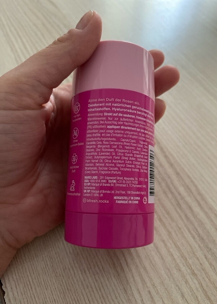 Stop and Smell the.. Roses deodorant - Görsel 2