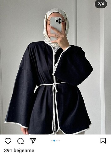Kuşaklı kimono