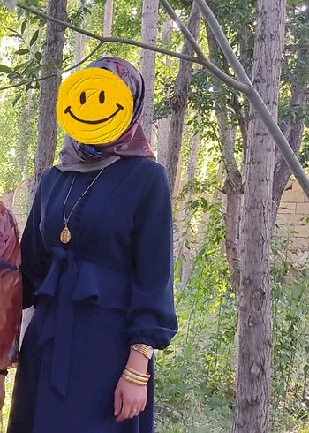 Abiye Lacivert Etek Takim