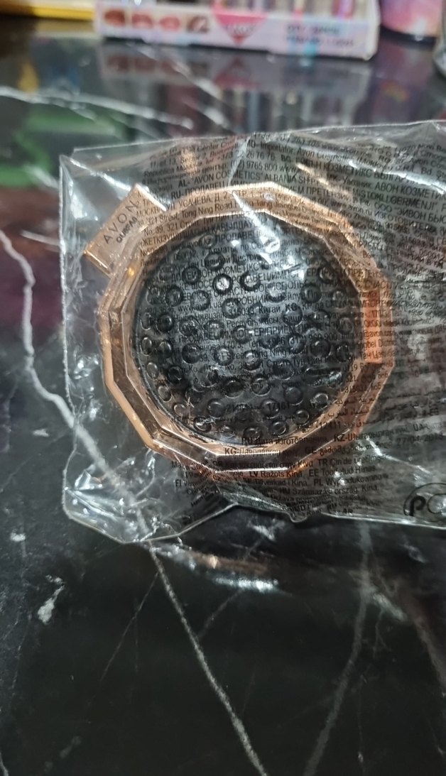 Altın Renk Parlak Erkek Rozeti cep aynası - Görsel 2