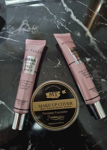 MT Porcelain Foundation Kapatıcı Seti