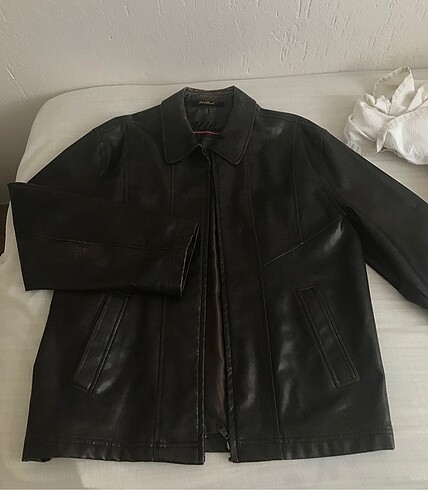 American Vintage Vintage Oversize Deri Ceket