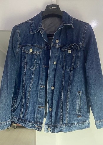 Diğer Kadın Düğmeli Denim Ceket
