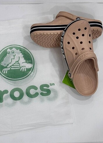 43 Beden kahverengi Renk CROCS TERLİK 