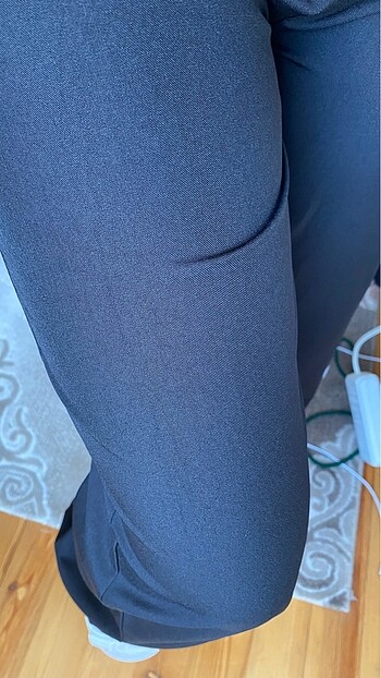 38 Beden siyah Renk Trendyolmilla wide leg kumaş pantolon