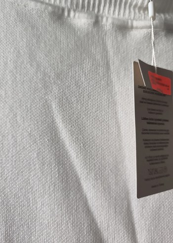 l Beden beyaz Renk Kadın Beyaz Uzun Düz Triko Etek