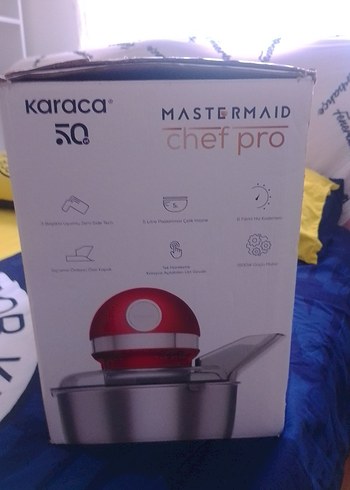 Karaca Mastermaid Chef Pro Mikser Kırmızı
