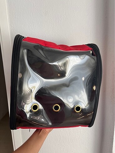 Kedi taşıma çantası astronot