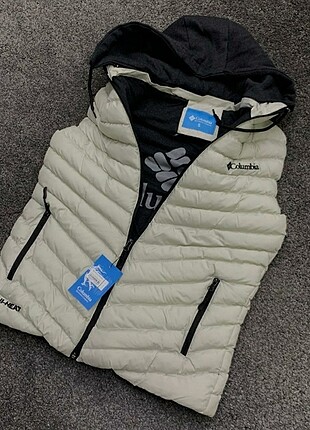 Unisex Columbia Kapişonlü Yelek