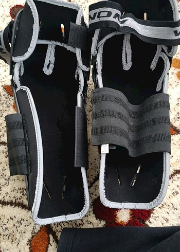 Siyah Biker Lastik Motosiklet Dizliği - Görsel 5